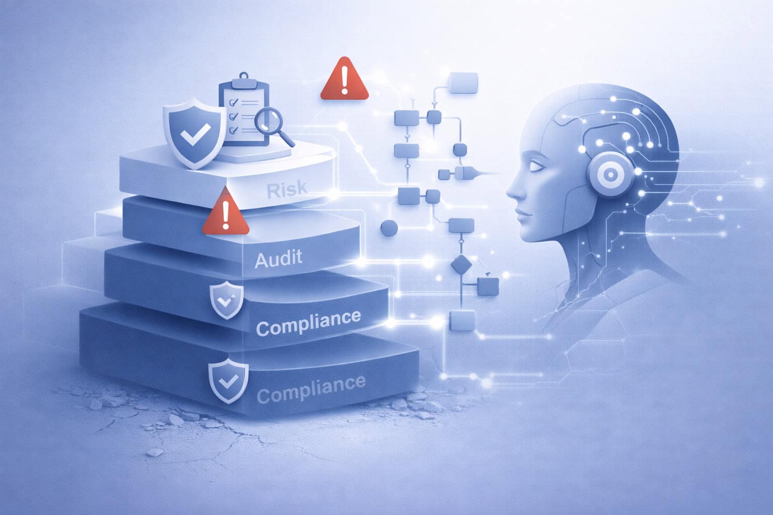 Regulatory frameworks intersecting with AI decision systems.