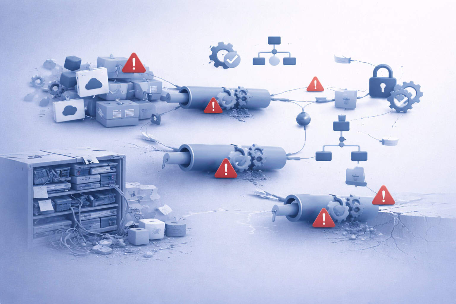 Automation failures caused by inconsistent and undocumented IT environments.